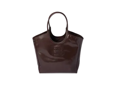 MIU MIU IVY Leather Bag "Dark Brown"