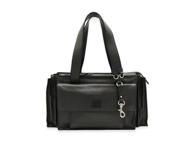 MIU MIU Women's Utilitaire Shopping Bag "Black"