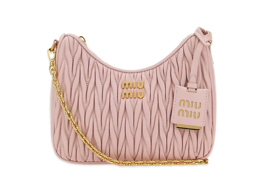 MIU MIU Women's Leather Handbag "Pink"