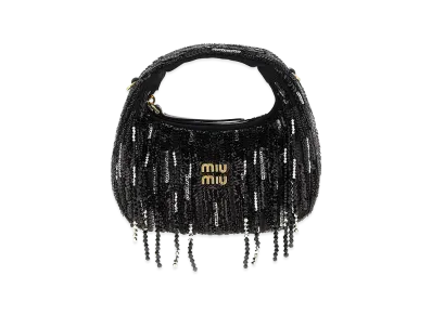 MIU MIU Women's Wander Mini Handbag "Black"