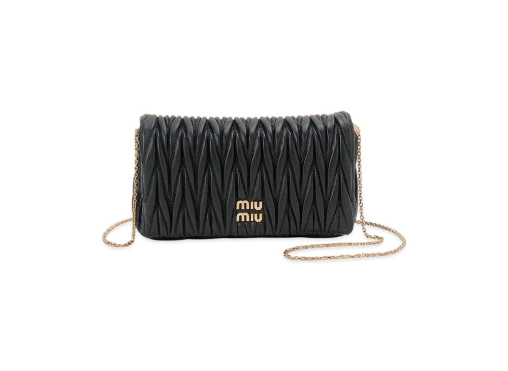 MIU MIU Shoulder Bags "Black"