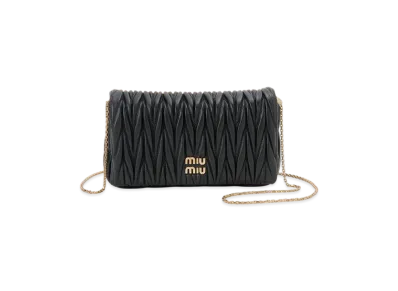 MIU MIU Shoulder Bags "Black"