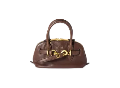MIUMIU Aventure Mini Nappa Leather Bag "Brown"