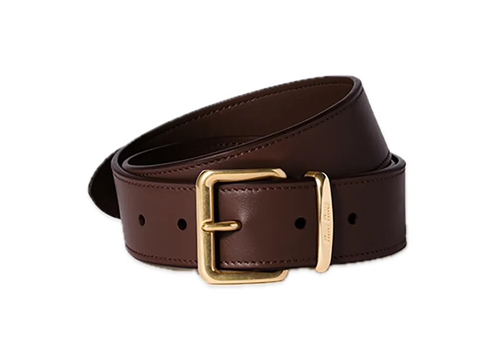MIU MIU Leather Belt "Brown"