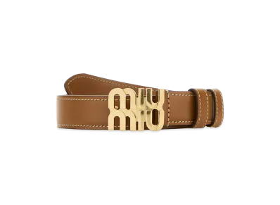 MIU MIU Women's Belts "Brown"
