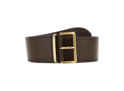 MIU MIU Women's Leather Belt "Brown"