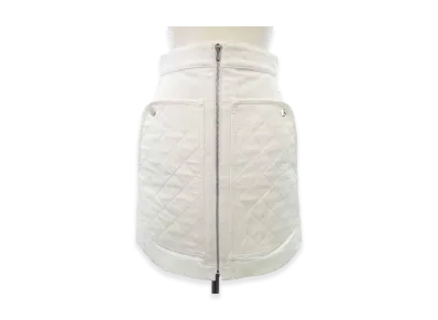 Hermes Diamant Equestre Skirt "White"
