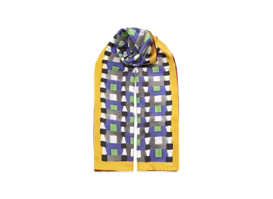 MIU MIU Women's Geometric Scarf "Multicolor"