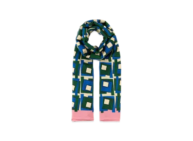 MIU MIU Women's Medium Silk Scarf "Multicolor"