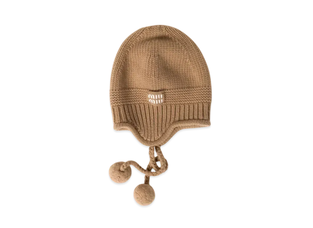 MIUMIU Cashmere Hat "Beige"