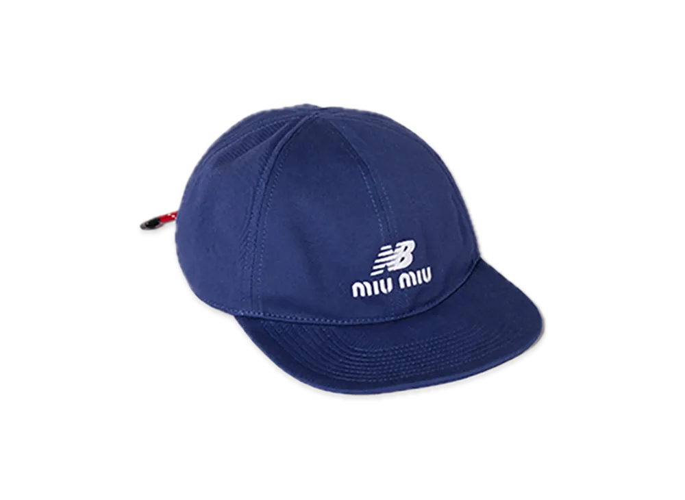 MIU MIU x New Balance Denim Baseball Cap "Blue/Red"