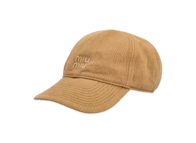 MIU MIU Women's Cap "Camel"