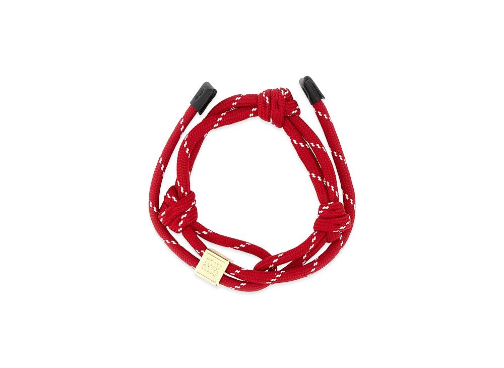 MIU MIU Women's Fabric Bracelet "Red"