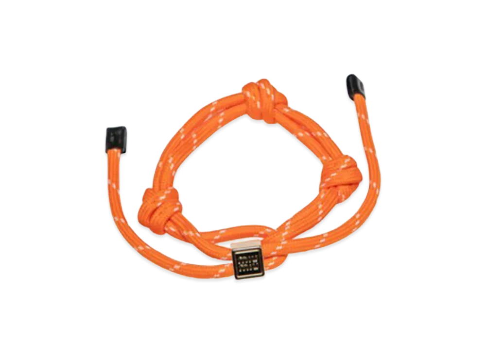 MIU MIU Women's Rope Bracelet "Orange"