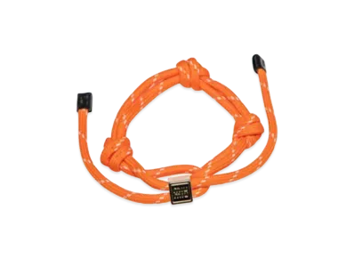 MIU MIU Women's Rope Bracelet "Orange"