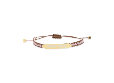 MIU MIU Women's Cord Bracelet "Multicolor"