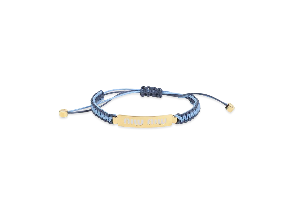 MIU MIU Women's Cord Bracelet "Multicolor"