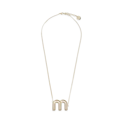 MIU MIU Women's Oro Necklace "Gold"