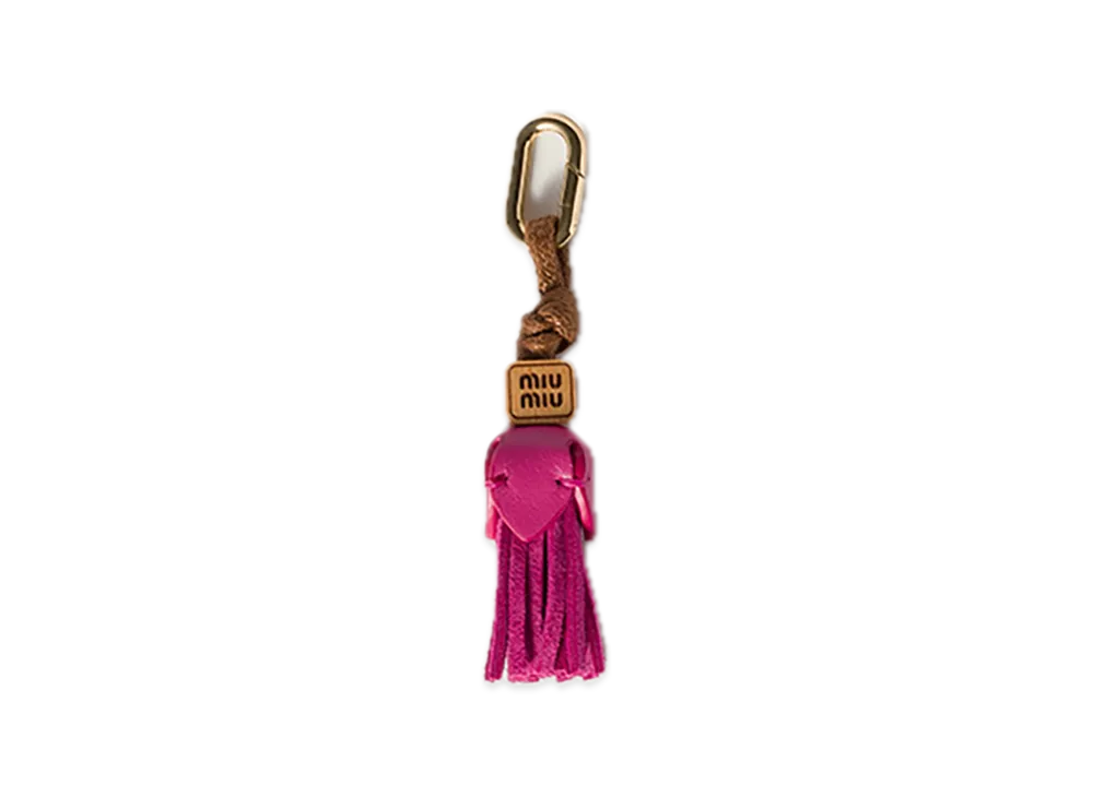 MIU MIU Leather Micro Trick "Fuchsia Pink"