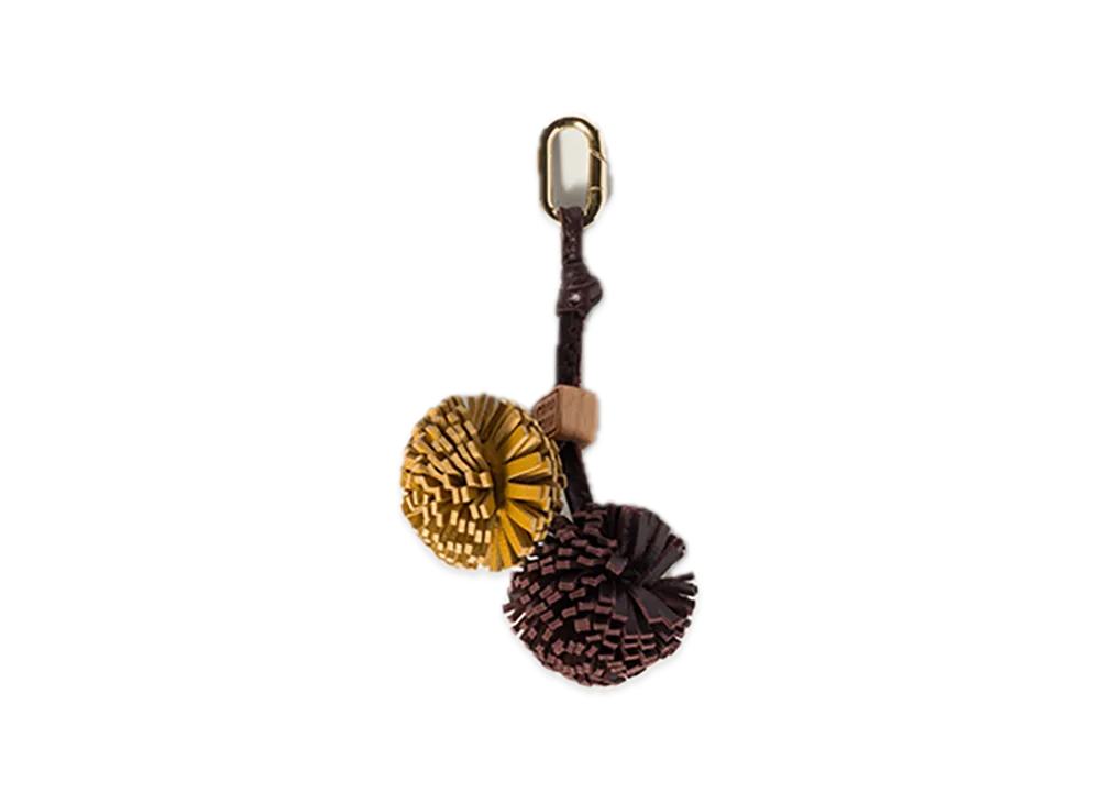 MIU MIU Leather Micro Trick "Burl/Dark Orange"