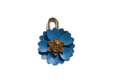 MIU MIU Leather Micro Trick "Blue/Cognac"