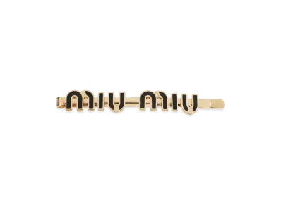 MIU MIU Women's Hair Clip "Black"