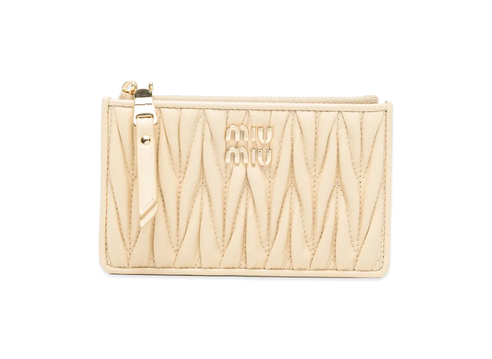 MIU MIU Women's Wallets "Beige"