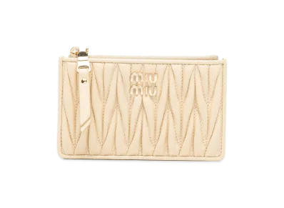 MIU MIU Women's Wallets "Beige"