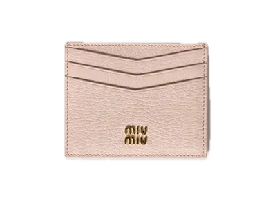 MIU MIU Leather Card Case "Gem"