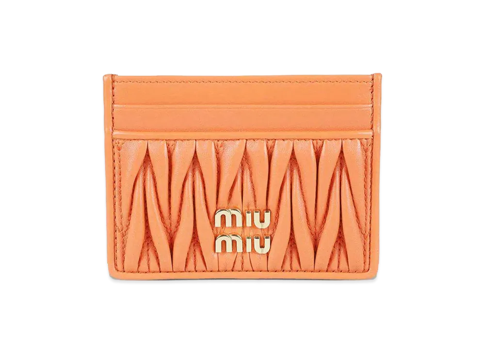 MIU MIU Women's Matelassemiu Small Parts "Orange"
