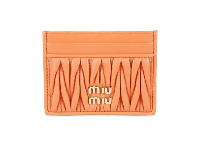 MIU MIU Women's Matelassemiu Small Parts "Orange"