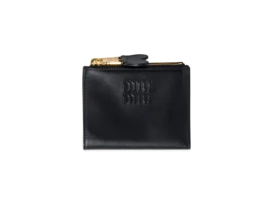 MIUMIU Small Leather Wallet "Black"