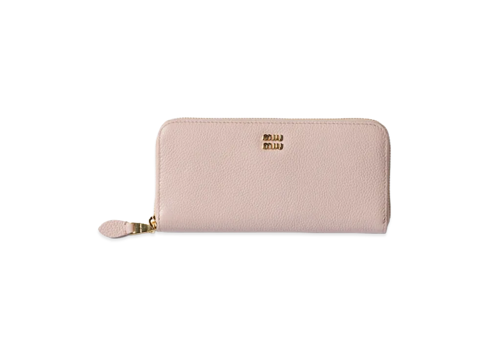 MIU MIU Leather Wallet "Gem"