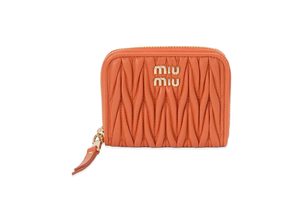 MIU MIU Coin Case "Arancio Orange"