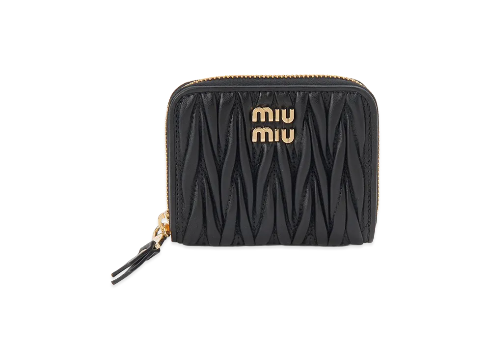 MIU MIU Coin Case "Nero Black"