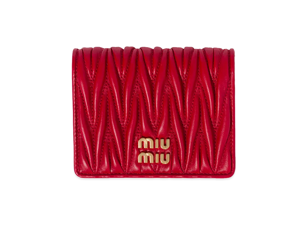 A+ (新品・未使用(ワケあり))】ミュウ ミュウ Miu Miu MATELASSE'MIU