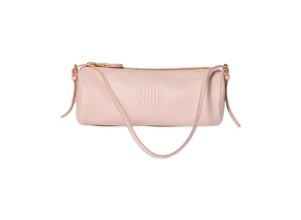 MIU MIU Nappa Leather Pouch "Peach"