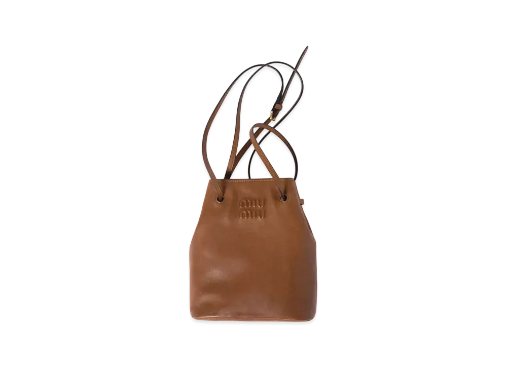 MIUMIU Nappa Leather Mini-Bag "Brown"