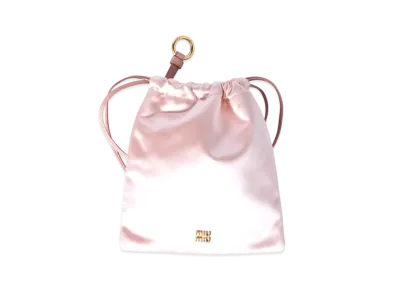 MIUMIU Satin Pouch "Orchid Pink"