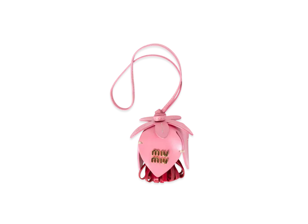 MIUMIU Leather Trick "Pink/Red"