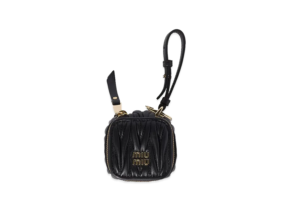 MIU MIU Women's Key Charm "Black"