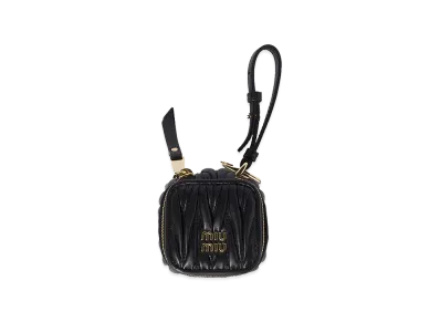 MIU MIU Women's Key Charm "Black"
