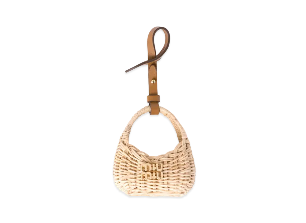 MIUMIU Wander Wicker Trick "Natural"