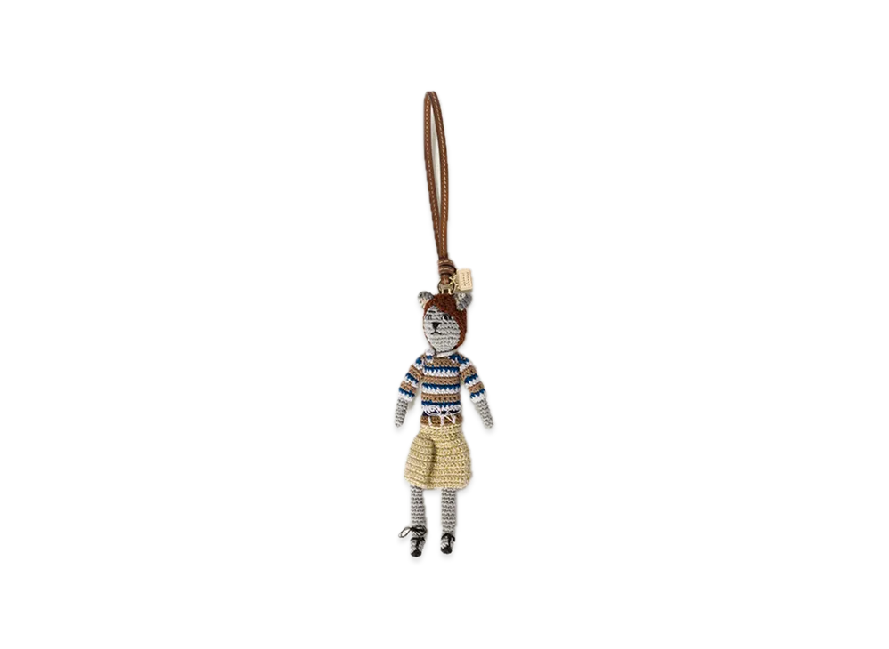 MIU MIU Technical Yarn Trick "Beige/Gold"