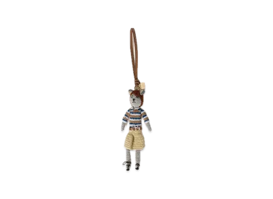 MIU MIU Technical Yarn Trick "Beige/Gold"