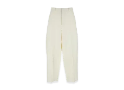 Valentino Wool Blend Pant "Ivory/White"