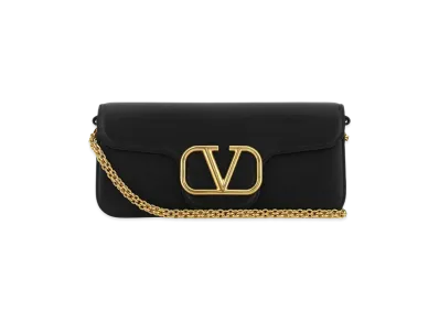 Valentino Women's Leather Loco Handbag "Black"