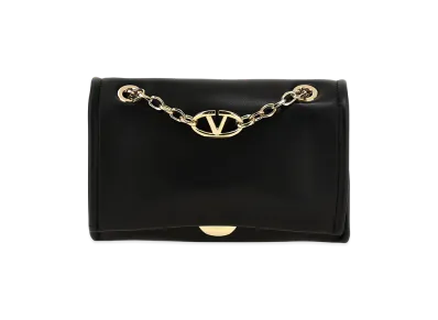 Valentino Garavani Women's 'vlogo Chain' Shoulder Bag "Black"