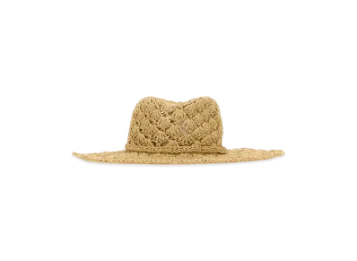 Valentino Women's Raffia Garavani Escape Hat "Beige"