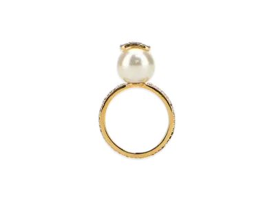 Valentino Women's Metal Vlogo Signature Ring "Gold"